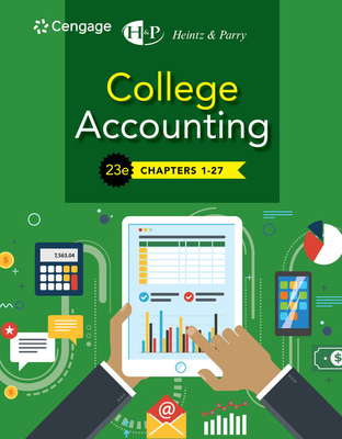 Cover of Bundle: College Accounting, Chapters 1-27, Loose-Leaf Version, 23rd + Cnowv2, 2 Terms Printed Access Card