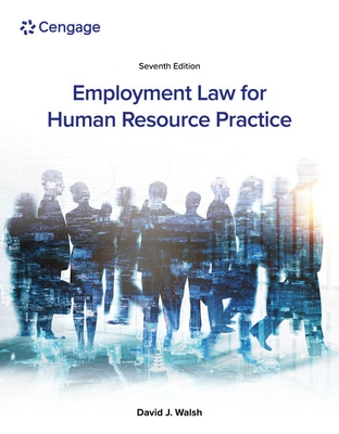 Cover of Employment Law for Human Resource Practice