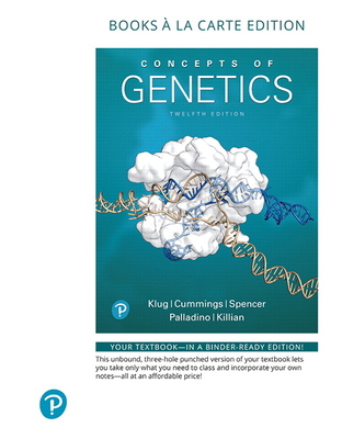 Cover of Concepts of Genetics