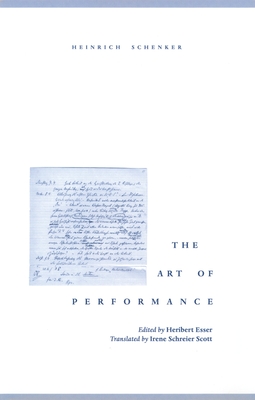 Cover of The Art of Performance