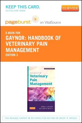 Cover of Handbook of Veterinary Pain Management - Elsevier eBook on Vitalsource (Retail Access Card)