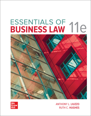 Cover of Loose-Leaf for Essentials of Business Law