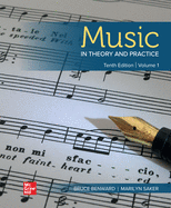 Cover of Music in Theory and Practice Volume 1
