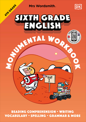 Cover of Mrs Wordsmith 6th Grade English Monumental Workbook: + 3 Months of Word Tag Video Game