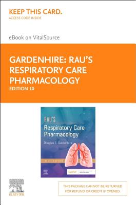 Cover of Rau's Respiratory Care Pharmacology Elsevier eBook on Vitalsource (Retail Access Card)