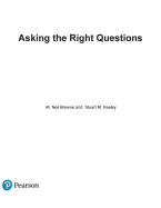 Cover of Asking the Right Questions: A Guide to Critical Thinking