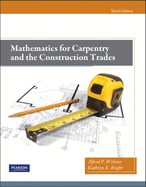 Cover of Mathematics for Carpentry and the Construction Trades