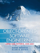 Cover of Object-Oriented Software Engineering Using Uml, Patterns, and Java