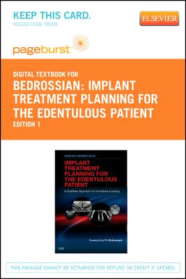 Cover of Implant Treatment Planning for the Edentulous Patient - Elsevier eBook on Vitalsource (Retail Access Card): A Graftless Approach to Immediate Loading