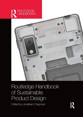 Cover of Routledge Handbook of Sustainable Product Design