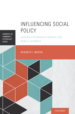 Cover of Influencing Social Policy: Applied Psychology Serving the Public Interest