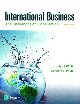 Cover of International Business: The Challenges of Globalization, Student Value Edition + 2019 Mylab Management with Pearson Etext -- Access Card Package [With