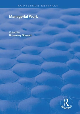 Cover of Managerial Work