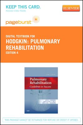 Cover of Pulmonary Rehabilitation - Elsevier eBook on Vitalsource (Retail Access Card): Guidelines to Success