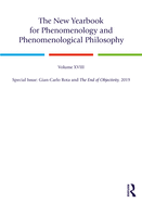 Cover of The New Yearbook for Phenomenology and Phenomenological Philosophy: Volume 18, Special Issue: Gian-Carlo Rota and the End of Objectivity, 2019