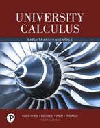 Cover of University Calculus: Early Transcendentals