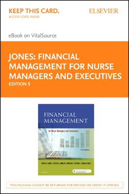 Cover of Financial Management for Nurse Managers and Executives - Elsevier eBook on Vitalsource (Retail Access Card)