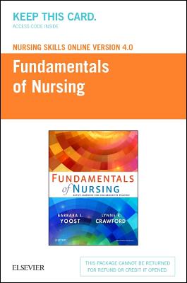 Cover of Nursing Skills Online Version 4.0 for Fundamentals of Nursing (Access Card)
