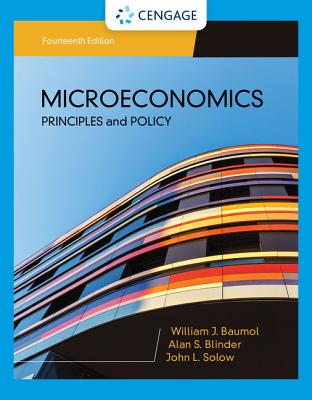 Cover of Microeconomics: Principles & Policy