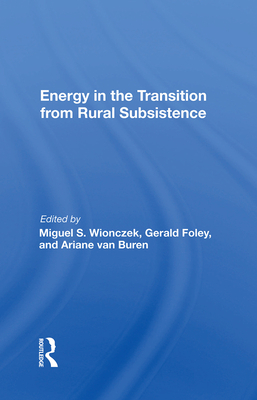 Cover of Energy in the Transition from Rural Subsistence