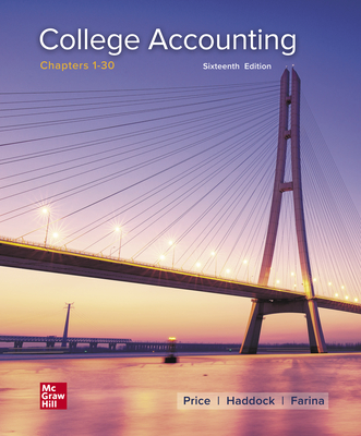 Cover of Loose Leaf for College Accounting Chapters 1-30