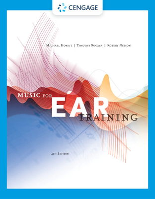 Cover of Mindtap for Horvit/Nelson/Koozin's Music for Ear Training, 1 Term Printed Access Card