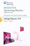 Cover of Modified Mastering Physics with Pearson Etext -- Standalone Access Card -- For College Physics
