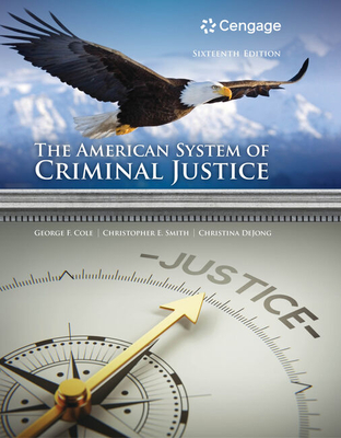 Cover of The American System of Criminal Justice