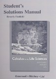 Cover of Student Solutions Manual for Calculus for the Life Sciences