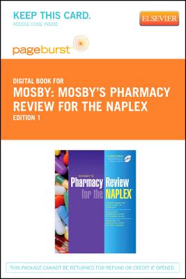 Cover of Mosby's Pharmacy Review for the Naplex(r) - Elsevier eBook on Vitalsource (Retail Access Card)