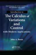 Cover of Introduction to the Calculus of Variations and Control with Modern Applications