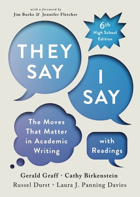 Cover of They Say / I Say with Readings