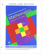 Cover of A Problem Solving Approach to Mathematics for Elementary School Teachers