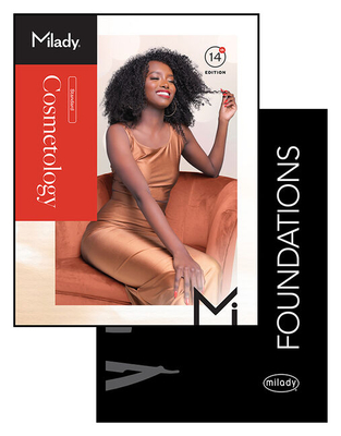 Cover of Milady Standard Cosmetology with Standard Foundations (Hardcover)