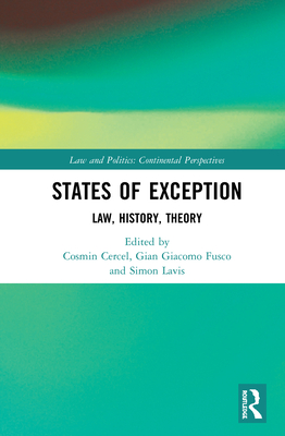 Cover of States of Exception: Law, History, Theory