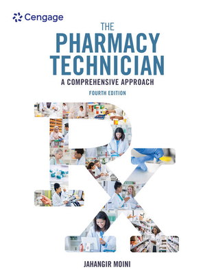 Cover of Mindtap for Moini's the Pharmacy Technician: A Comprehensive Approach, 2 Terms Printed Access Card