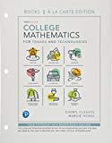 Cover of College Mathematics for Trades and Technologies