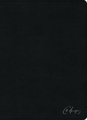 Cover of Rvr 1960 Biblia de Estudio Spurgeon, Negro Piel Genuina Con �ndice