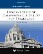 Cover of Fundamentals of California Litigation for Paralegals