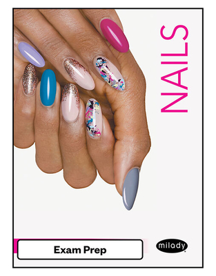 Cover of Exam Review for Milady Standard Nail Technology