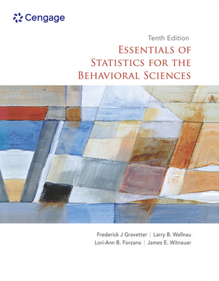 Cover of Bundle: Essentials of Statistics for the Behavioral Sciences, Loose-Leaf Version, 10th + Mindtap, 2 Terms Printed Access Card