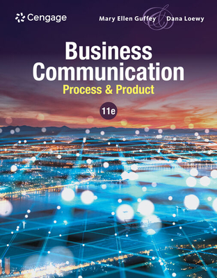 Cover of Business Communication: Process & Product