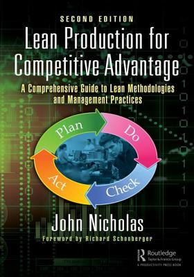 Cover of Lean Production for Competitive Advantage: A Comprehensive Guide to Lean Methodologies and Management Practices, Second Edition