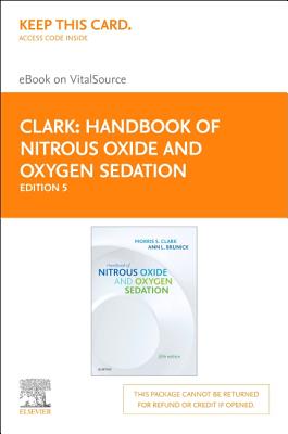 Cover of Handbook of Nitrous Oxide and Oxygen Sedation - Elsevier eBook on Vitalsource (Retail Access Card): Handbook of Nitrous Oxide and Oxygen Sedation - E