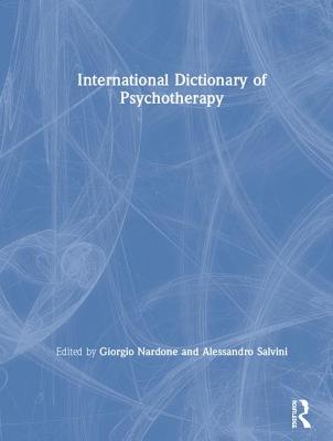 Cover of International Dictionary of Psychotherapy