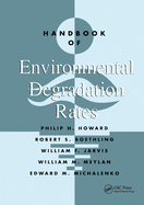 Cover of Handbook of Environmental Degradation Rates
