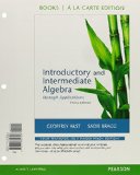 Cover of Introductory and Intermediate Algebra Through Applications