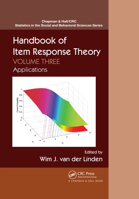 Cover of Handbook of Item Response Theory: Volume 3: Applications