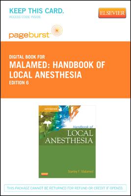 Cover of Handbook of Local Anesthesia - Elsevier eBook on Vitalsource (Retail Access Card)