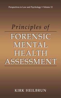 Cover of Principles of Forensic Mental Health Assessment (2001)